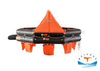 Safe Emergency Raft For Boat , 16 Man Liferaft Watertight Material Large Capacity