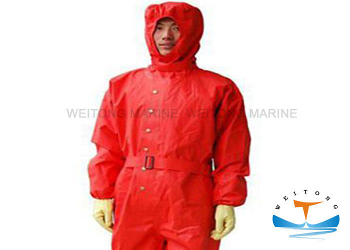 Unisex Marine Fire Fighting Equipment Light Type Chemical Protective Suit