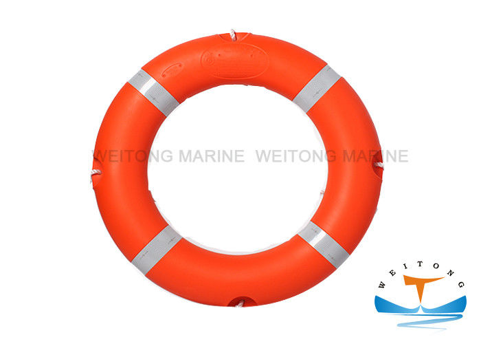 SOLAS Orange Life Saving Buoy , Lifebuoy Safety Equipment 2.5/4.3kg CCS Appoval